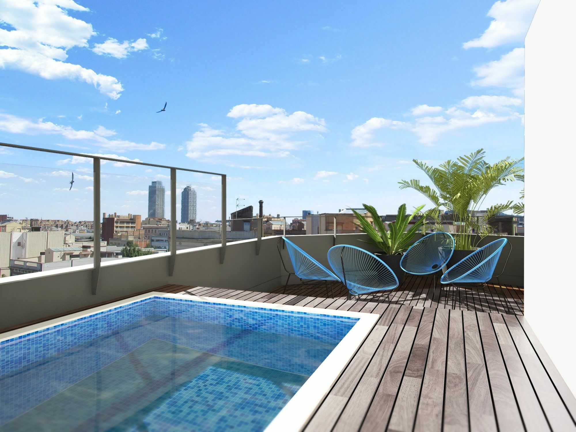 Aspasios Poble Nou Apartments Barcelona Eksteriør billede